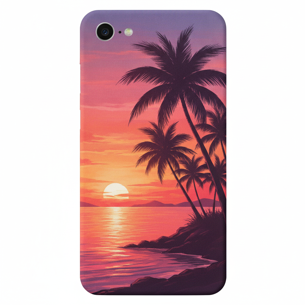 Sunset Palm